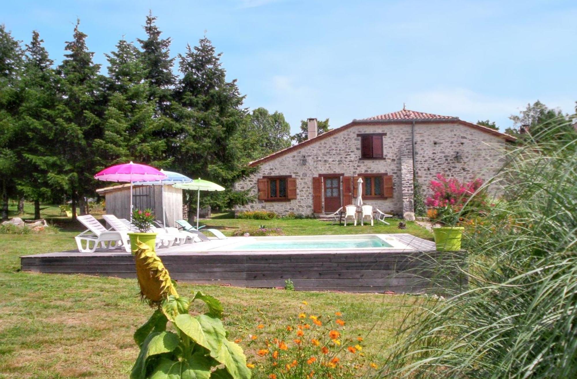 Maison Charmante A Saint Cirq Avec Piscine Privee Villa Buitenkant foto